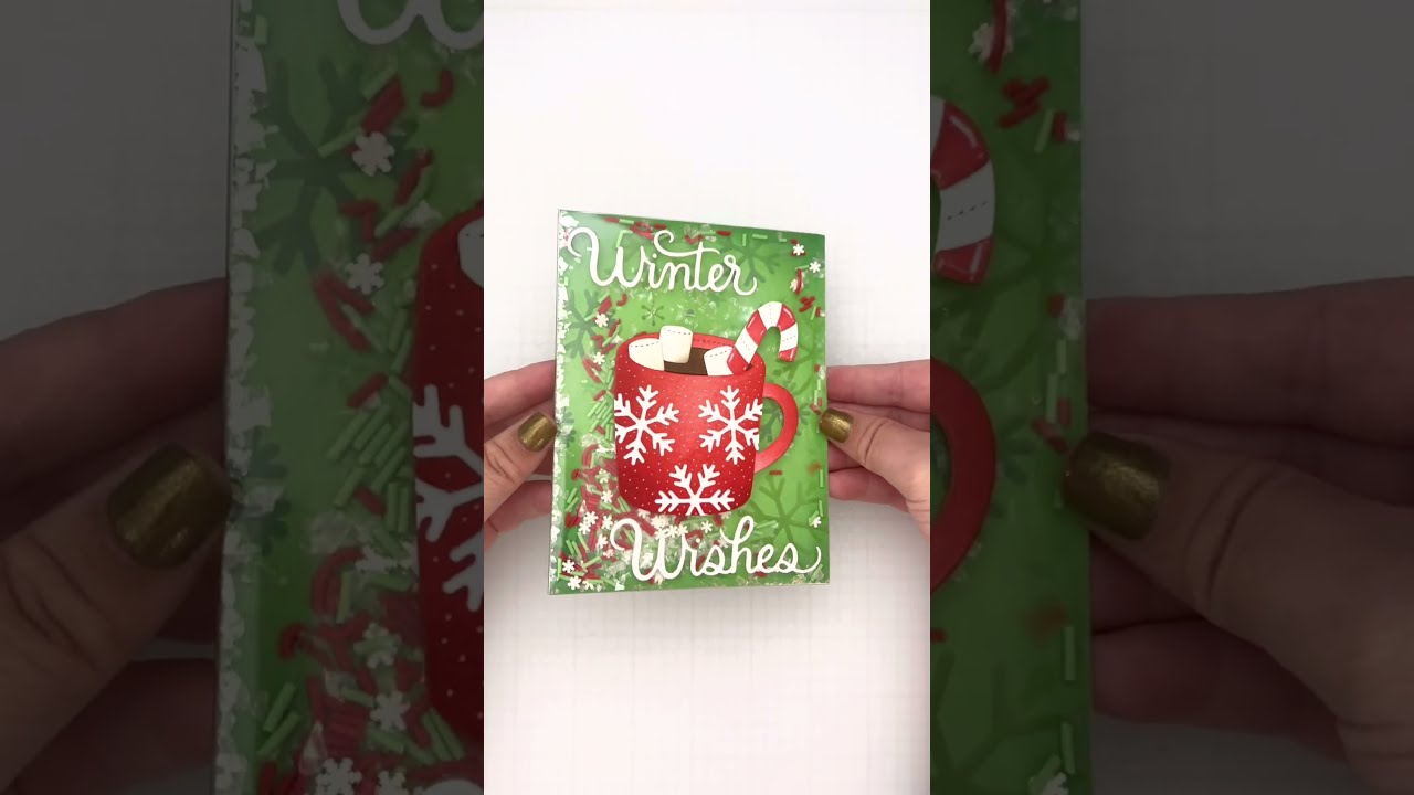 Winter Shaker Pocket Card