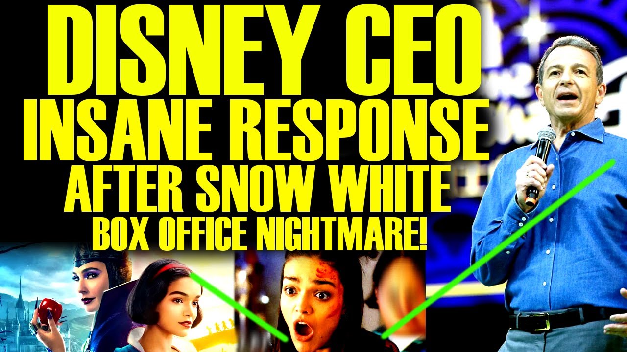 DISNEY CEO OUTBURST After SNOW WHITE Is Officially A Box Office Disaster For Rachel Zegler!