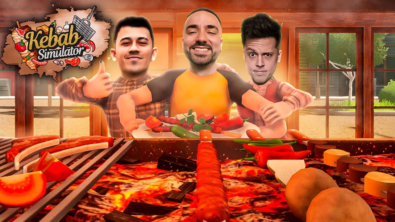 Kebab Chefs Restaurant Simulator #1 CONFUSÃO NA COZINHA !