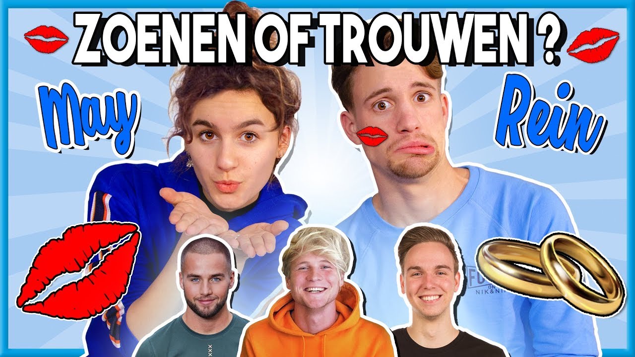 MAY HOLLERMANN WIL ZOENEN MET GIEL (STUKTV) | KISS, MARRY KILL met REIN
