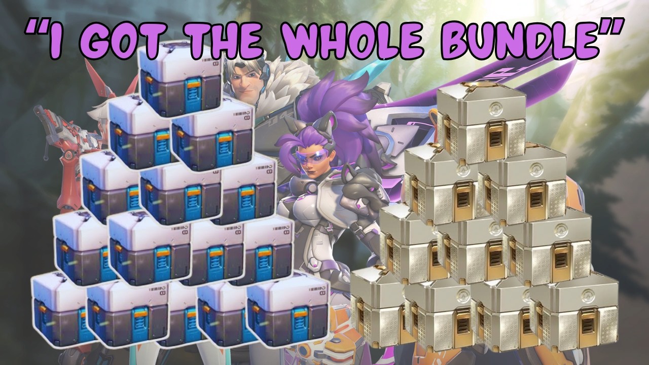 opening loot boxes on stream! | Overwatch