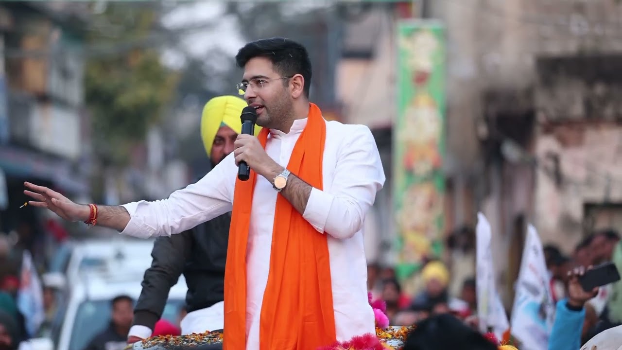 Raghav Chadha in Dasuya | Punjab Elections 2022