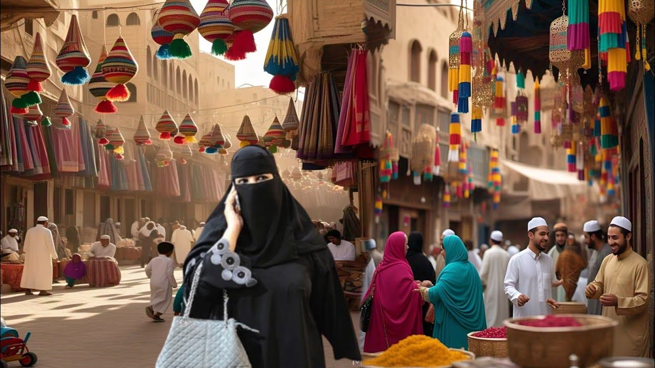 This is SAUDI ARABIA 🇸🇦 | What are the daily chores of people before Eid