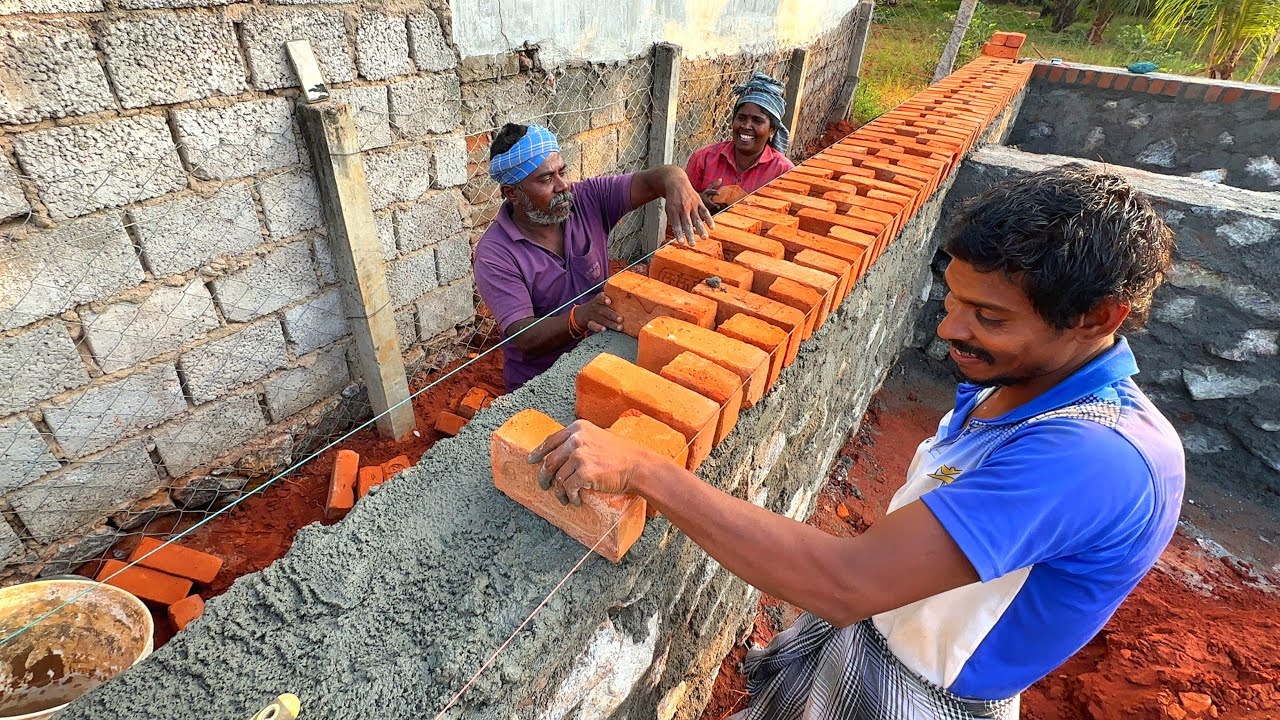 Belt design Construction-Amazing with 30x30 Size house Basement belt reinforcement-Using sand cement