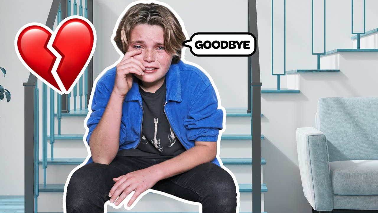 Saying GOODBYE To My CRUSH **EMOTIONAL REACTION** 💔😭|Hayden Haas