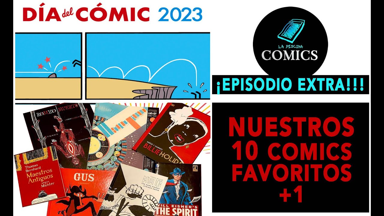 10 TOP COMICS. Día del Cómic 2023.