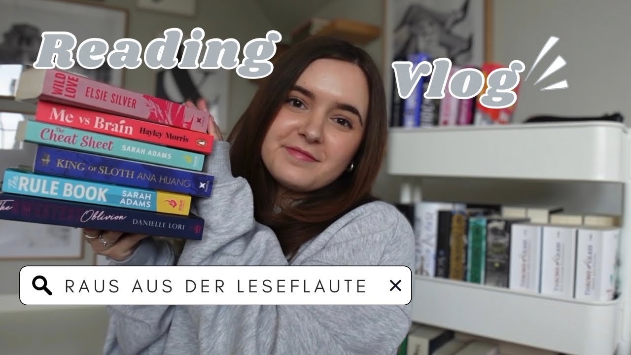 Reading Vlog | Raus aus der Leseflaute 🫣📖⌛️