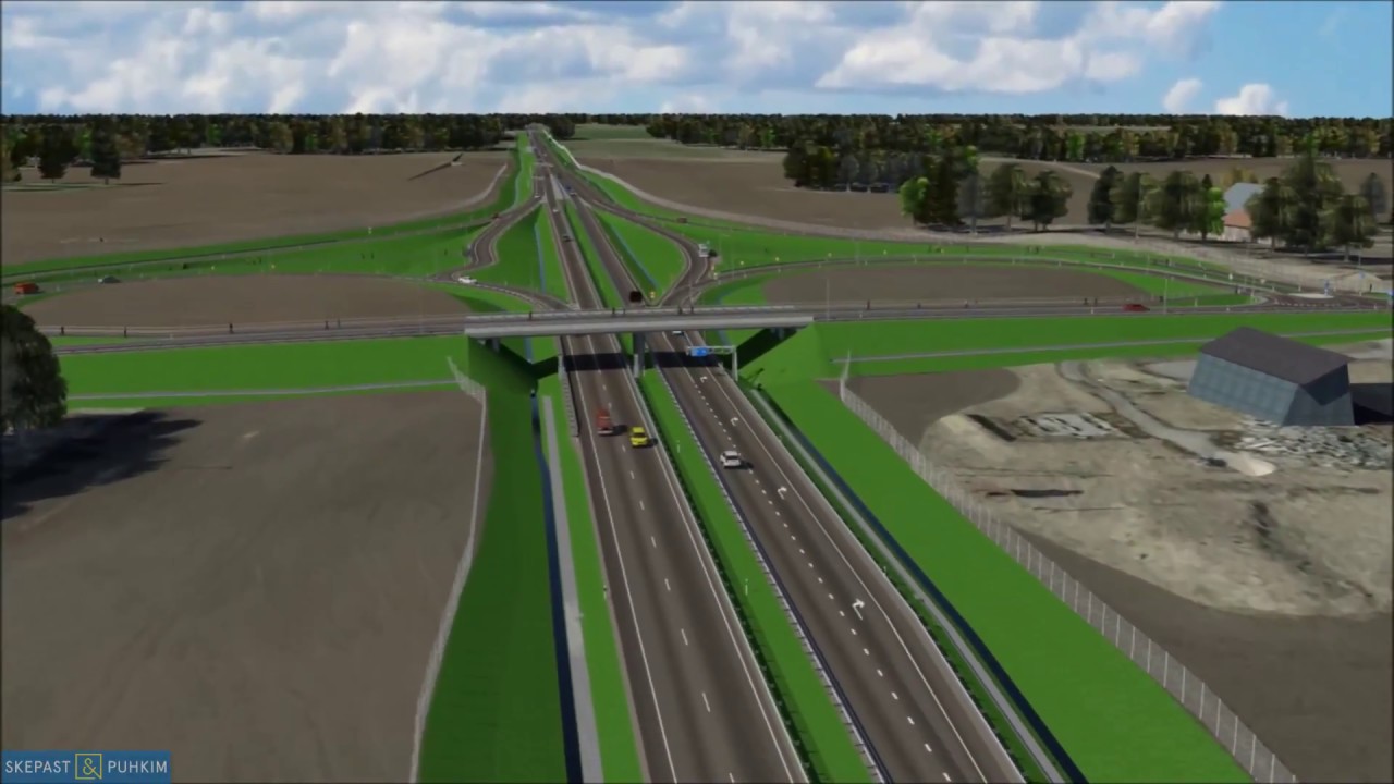 Kernu ümbersõidu 3D animatsioon