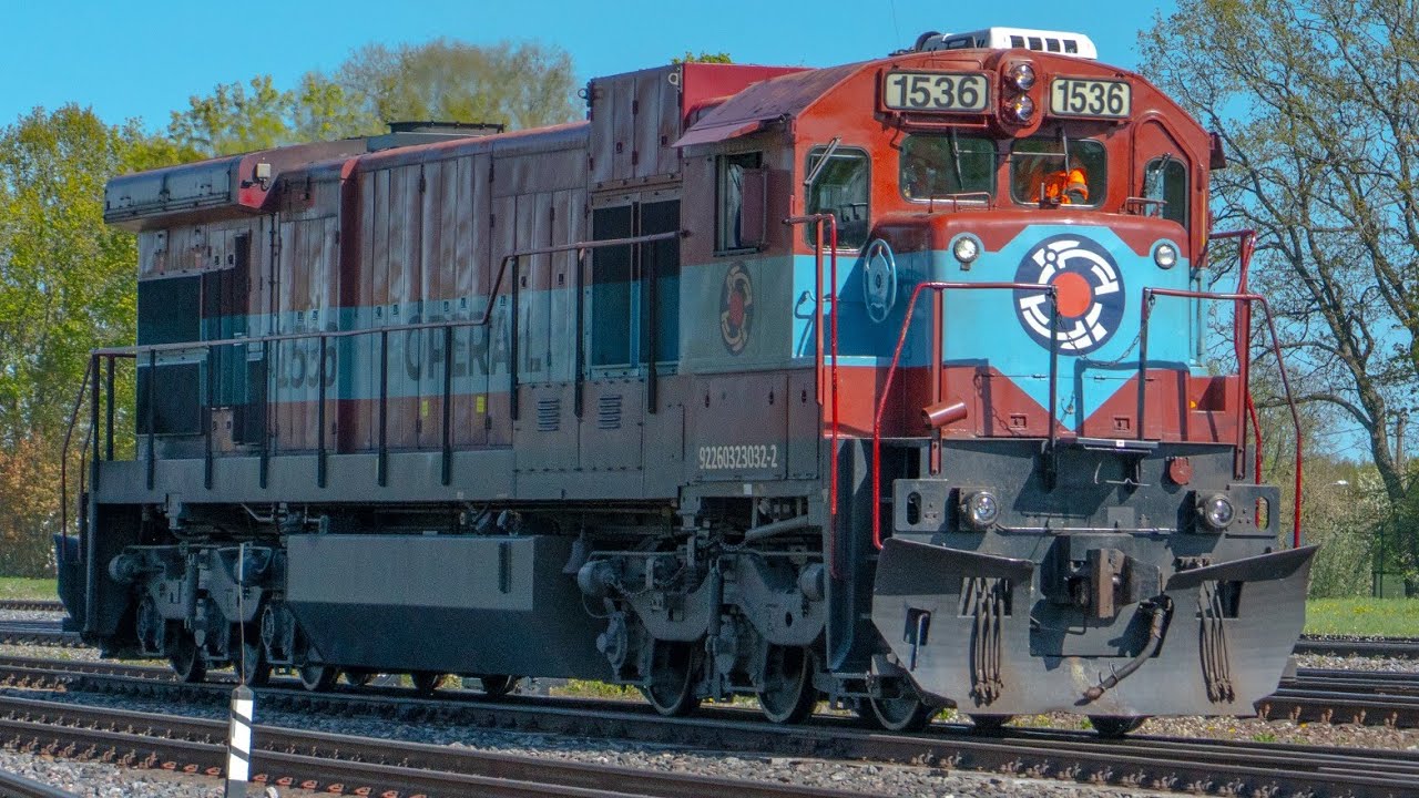 Feel the Power: American Train Horns on Estonian Rails!