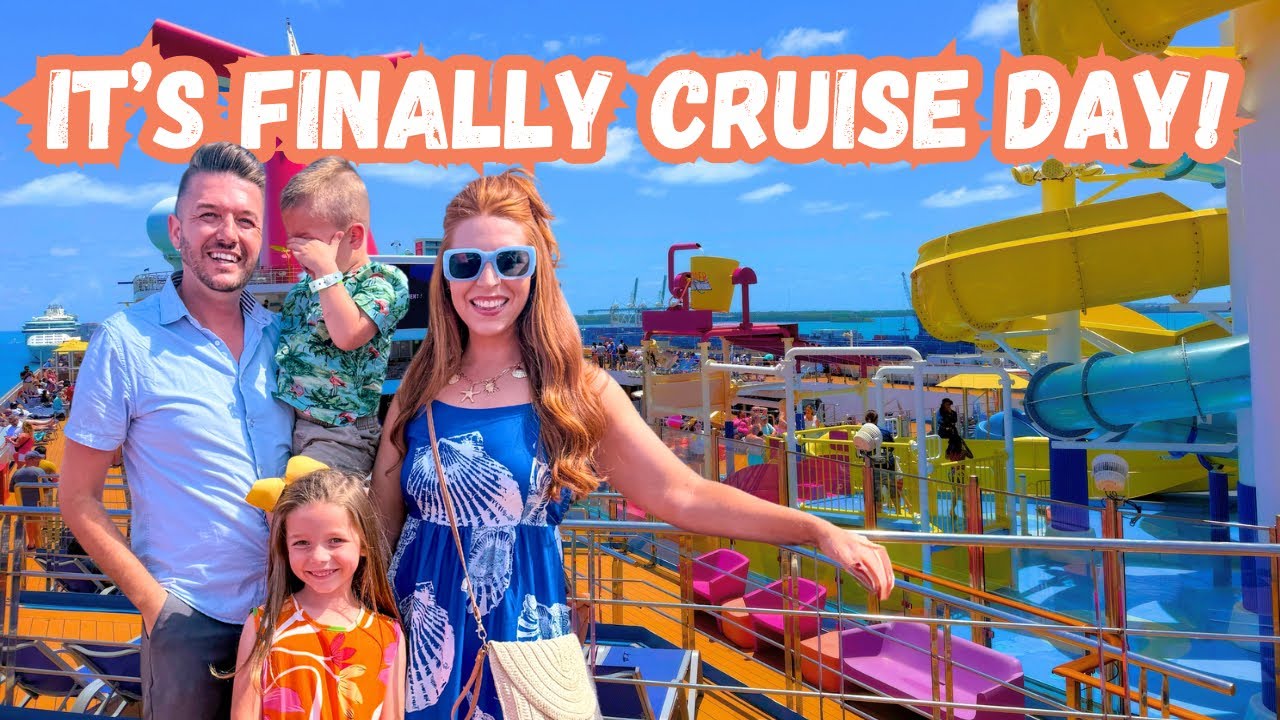 Boarding the Carnival Sunrise | Embarkation Day