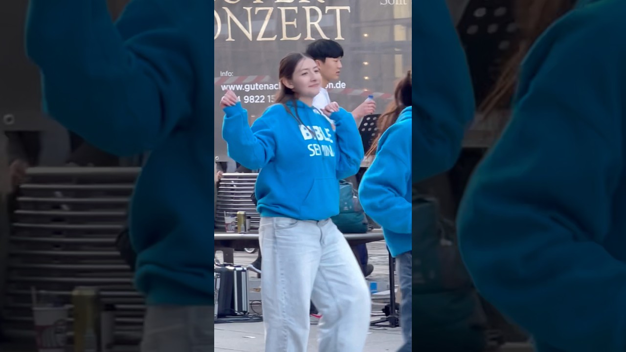 at Hauptwache zeil -  #frankfurt #germany #trending #shorts #dancing #viral #filipino #love #family