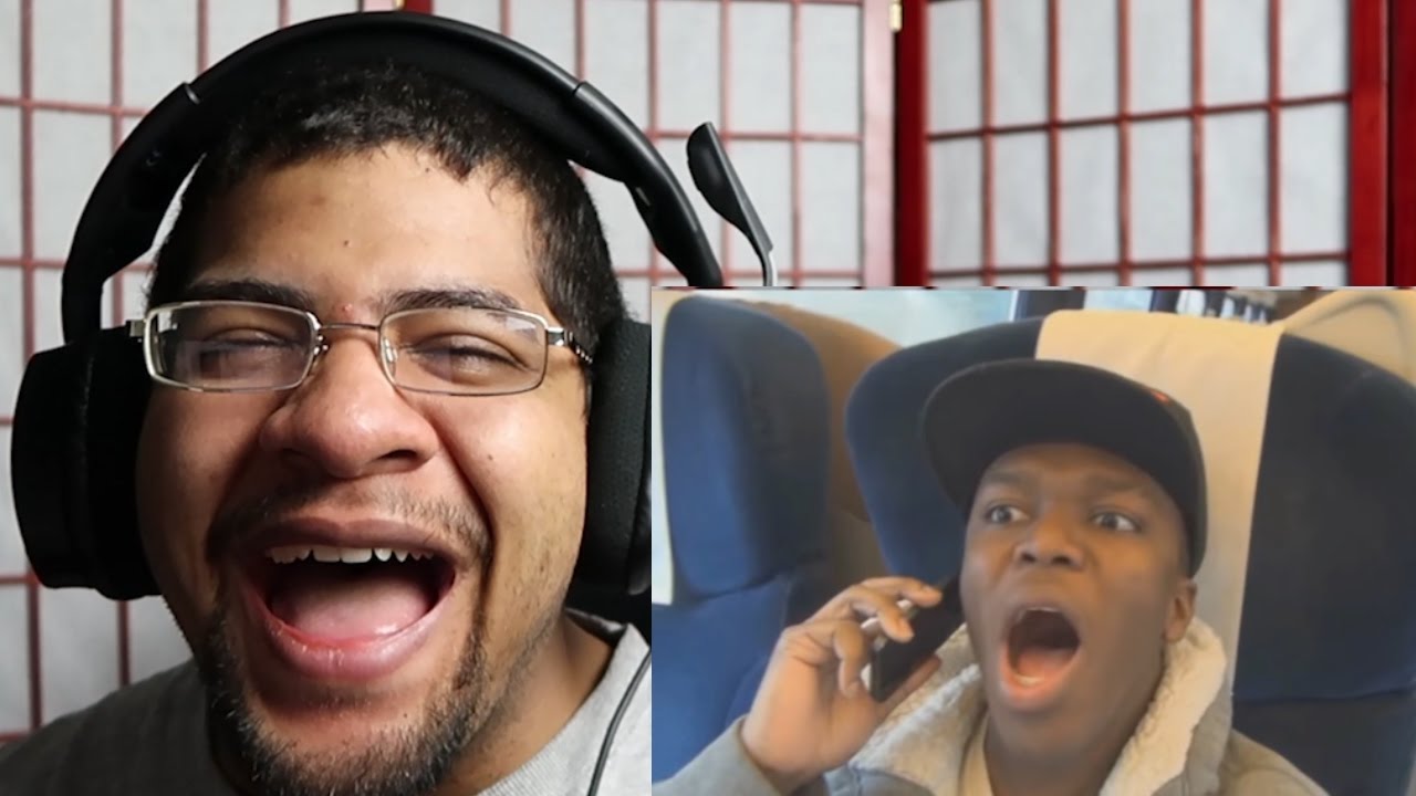 A SUPER FUNNY KSI MONTAGE REACTION