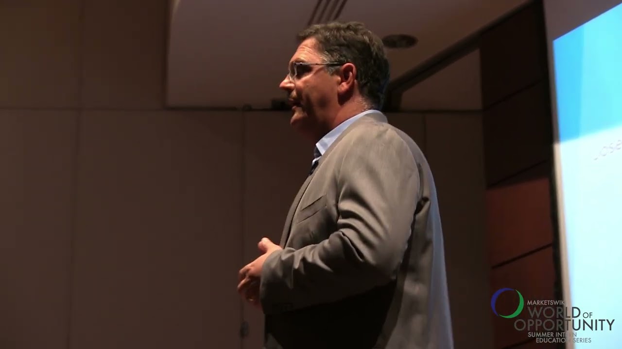 Joseph Niciforo, HC Technologies - Profiles in Risk: Vision and Discipline - 2015 MWE WOO