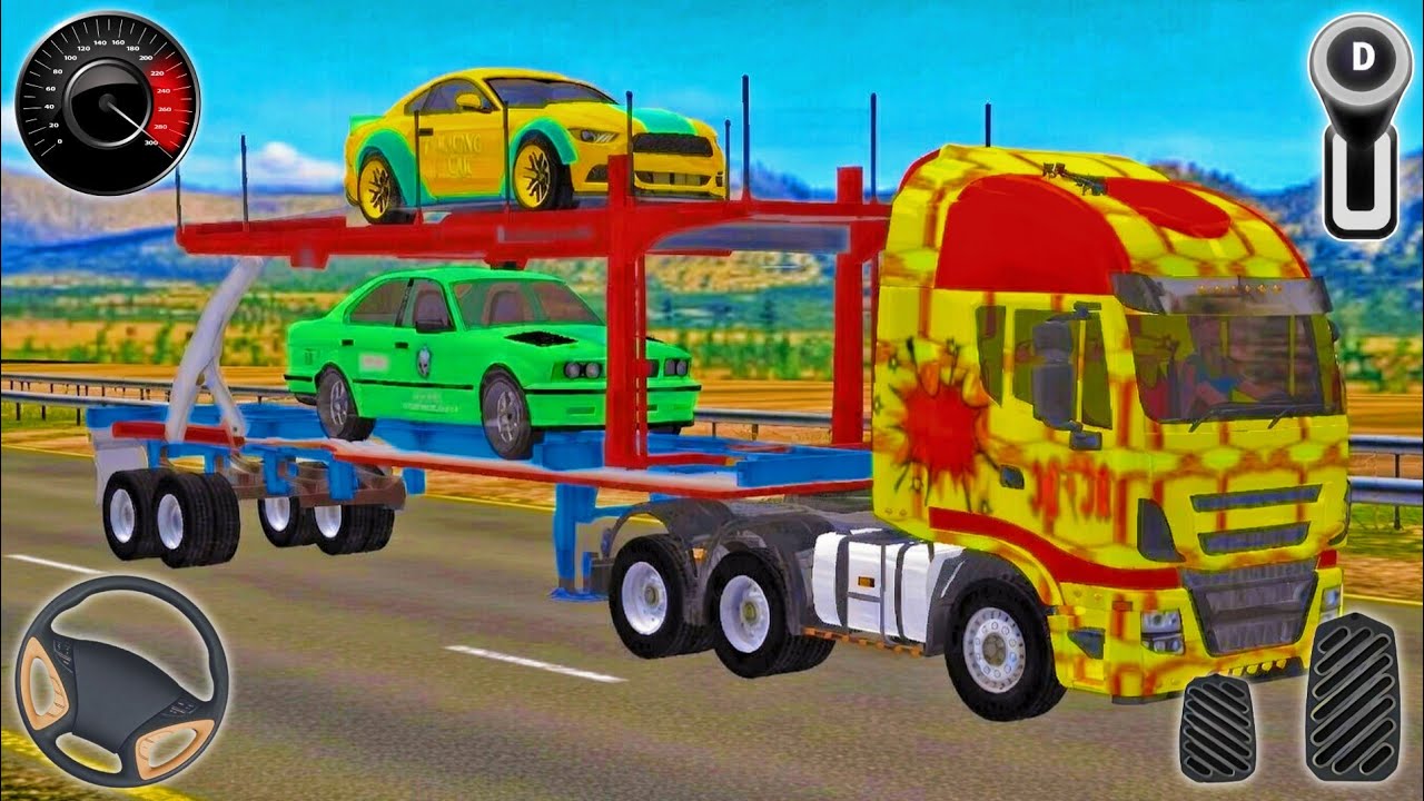 City Cargo Truck Driving Game 3D - Europe Transport Truck Simulator Gameplay - Android GamePlay