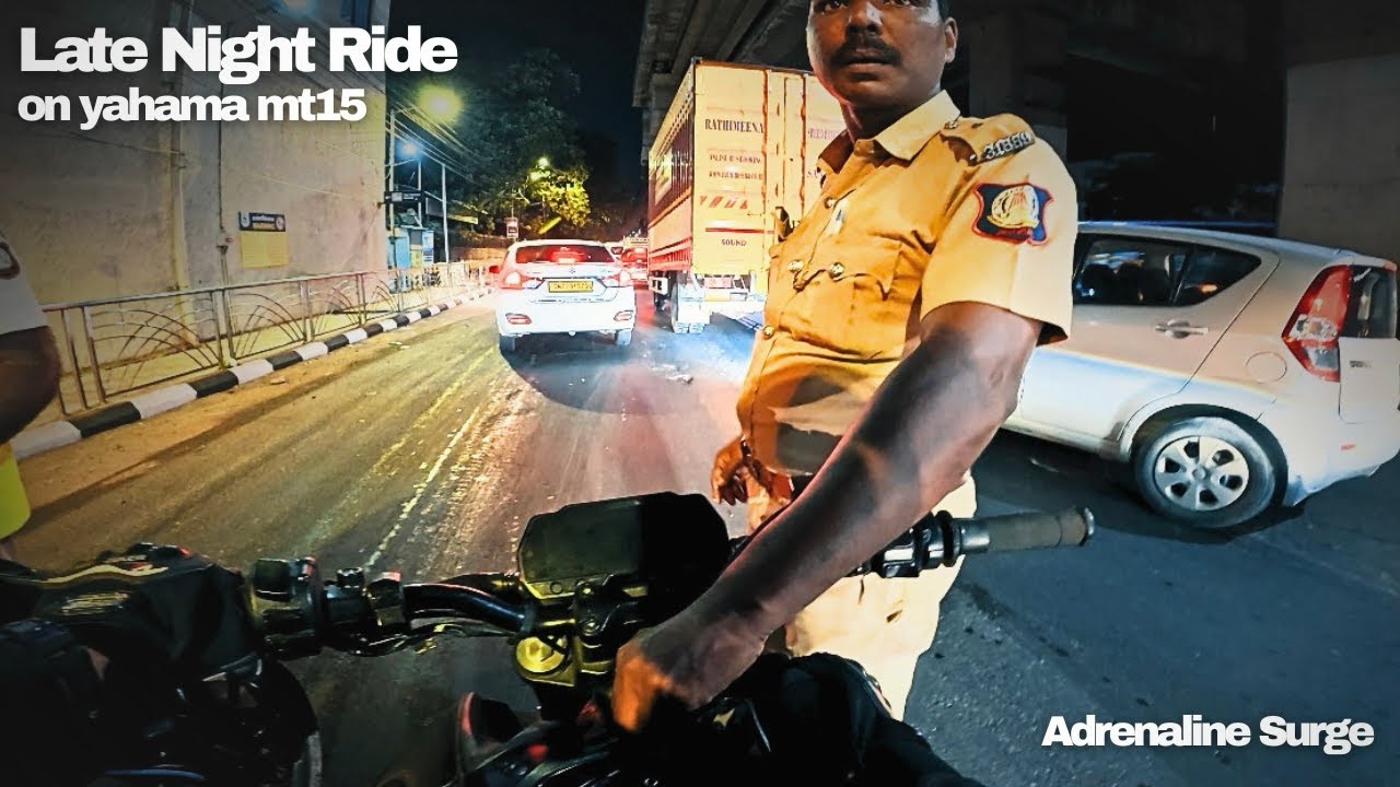 Late Night Ride | Yamaha MT15