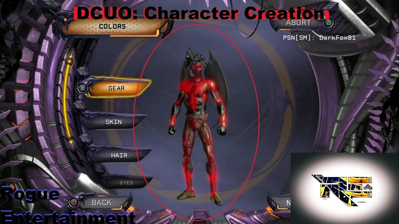 DCUO: Character Creation Guild