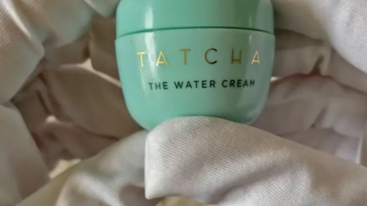 пробую крем для лица TATCHA THE WATER CREAM..