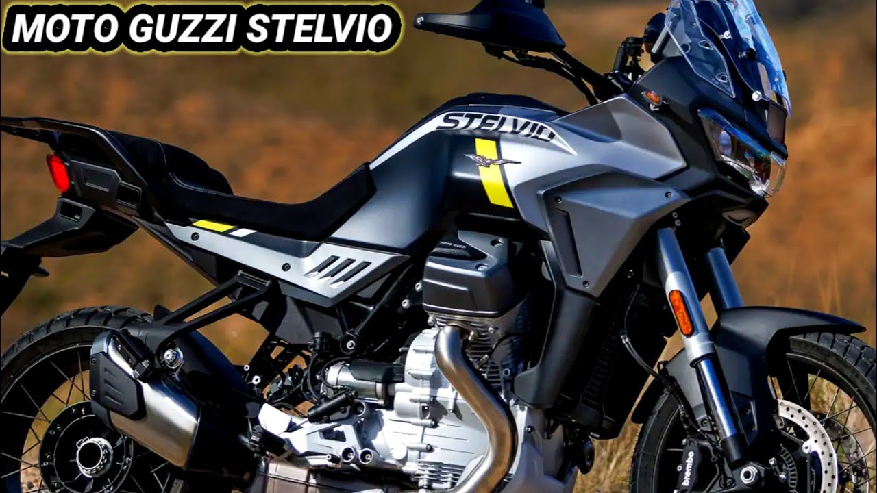 New 2024 Moto Guzzi Stelvio - The Ultimate Adventure Motorcycle#motoguzzi100 #canamspyder