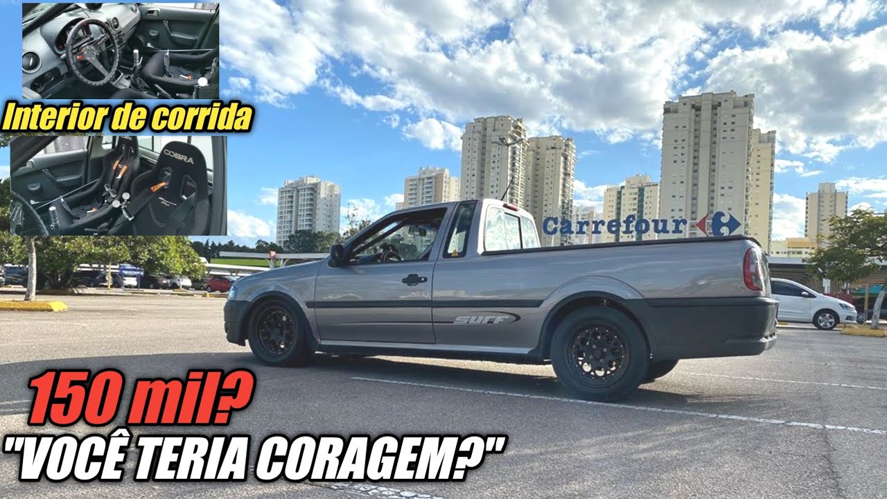 SAVEIRO SURF TURBO 16V 800cv DE RUA  MAIS VALE UM GOSTO QUE DINHEIRO NO BOLSO - Ep1 TPS101