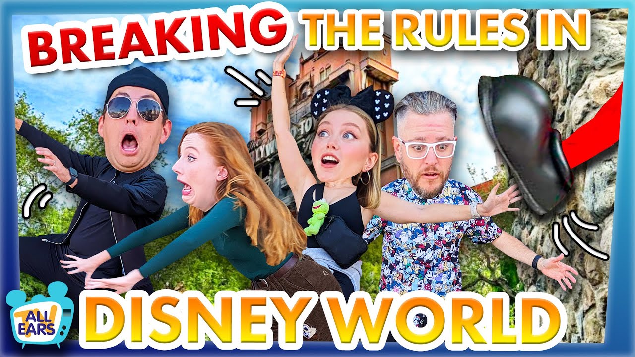 How Many Rules Can We BREAK Without Getting KICKED OUT of Hollywood Studios?