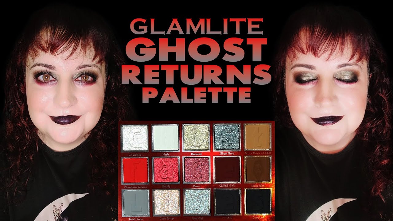 NEW!!! Glamlite Ghost Face Returns Eye Look Tutorial