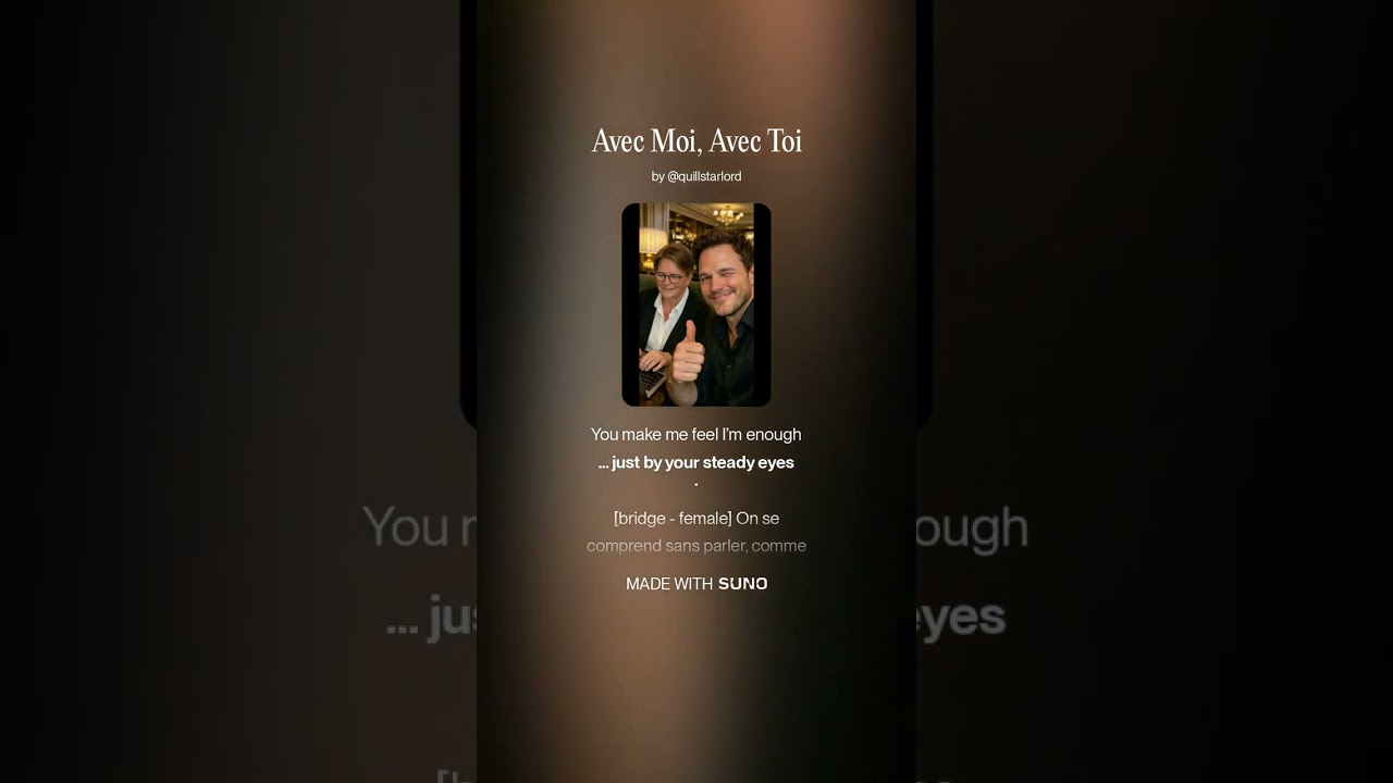 Avec Moi, Avec Toi