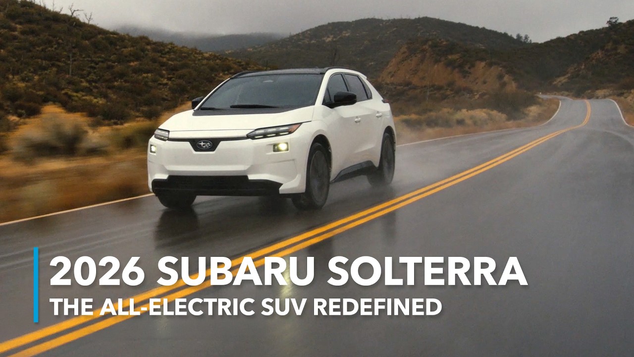 2026 Subaru Solterra | The All-Electric SUV Redefined