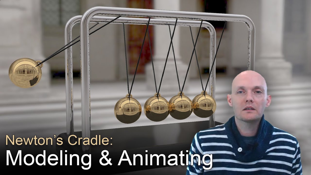 Newton's Cradle: Modeling & Animation