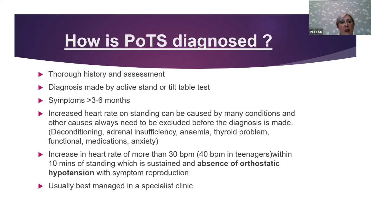 Practical Tips for PoTS Patients - Visit to the specialist clinic - with Melloney Ferrar