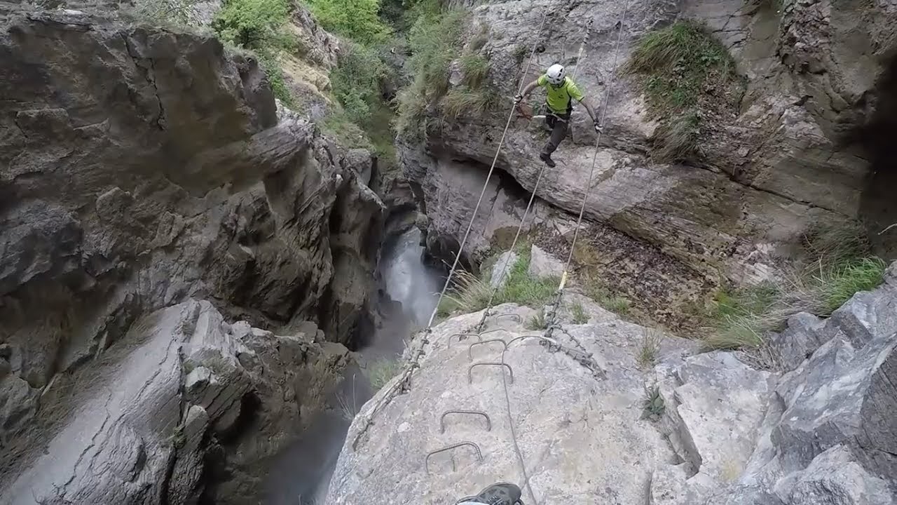 Via Ferrata La Farinetta, Saillon, Valais