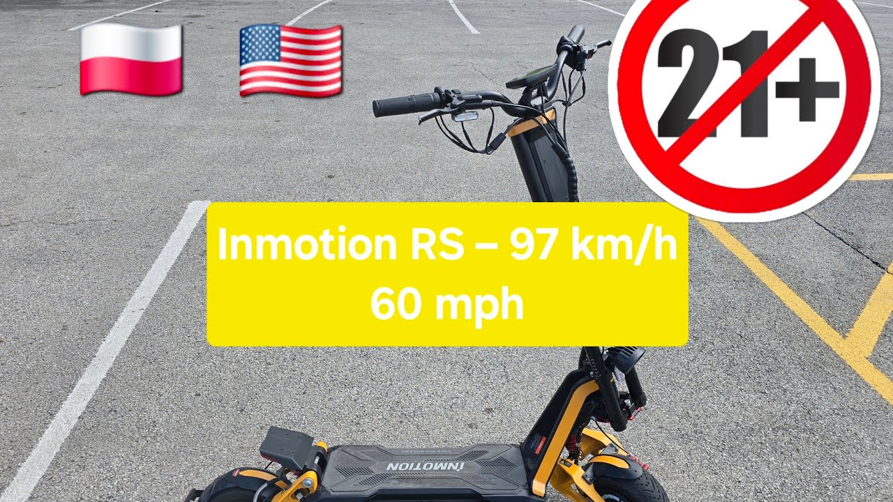 Hulajnoga co leci 97 km/h?! Test Inmotion RS w Ameryce