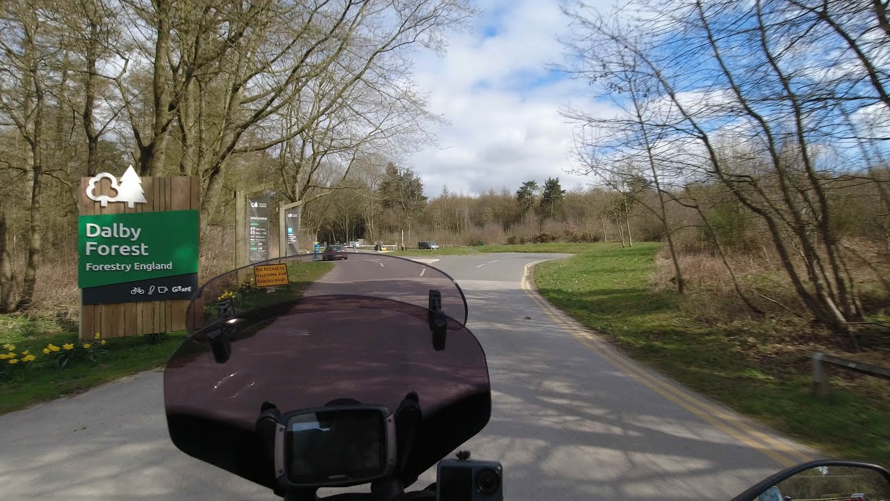 Dalby Forest, North Yorkshire,  Suzuki V Strom DL1000