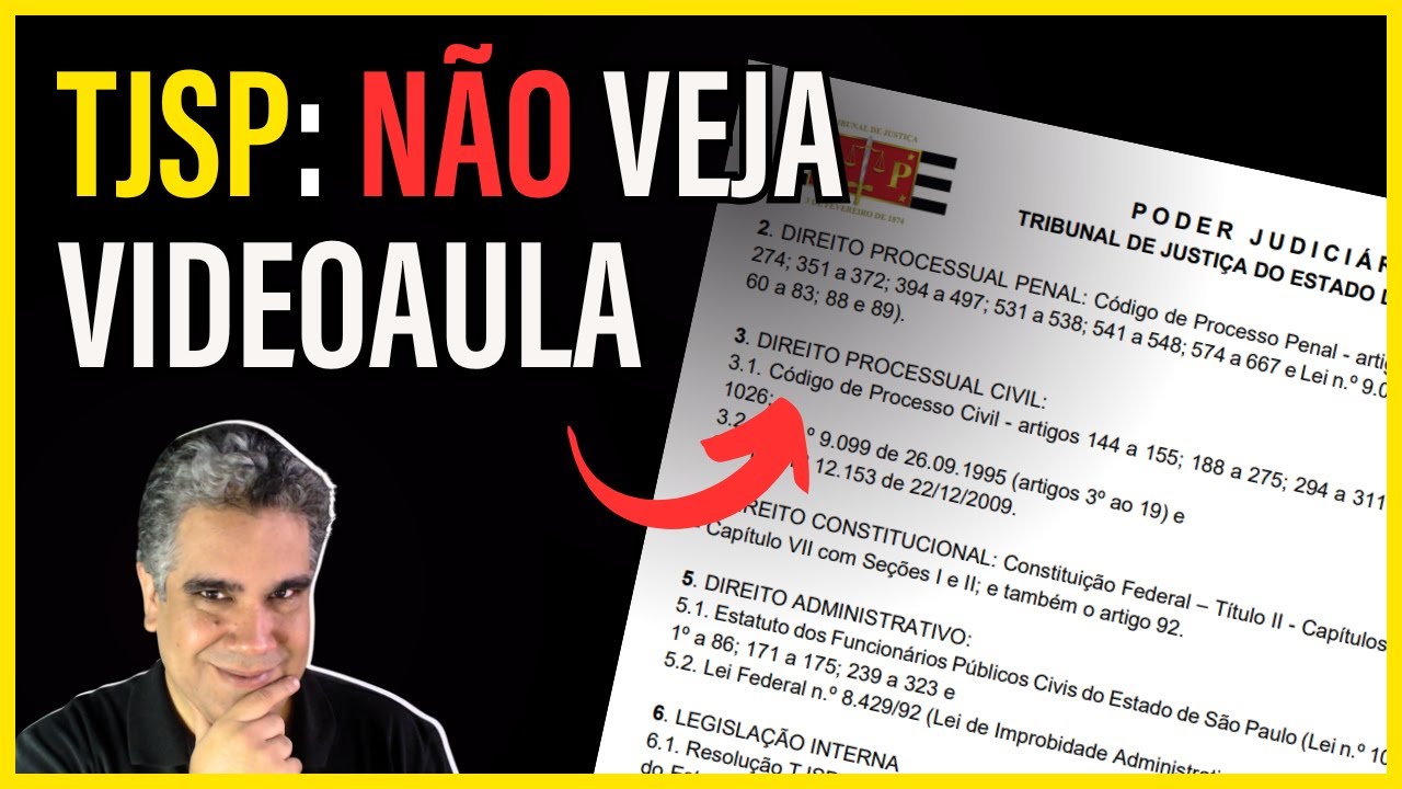 Edital do TJSP: Segredo da Vunesp que poucos conhecem - Concurso Público Escrevente 2025