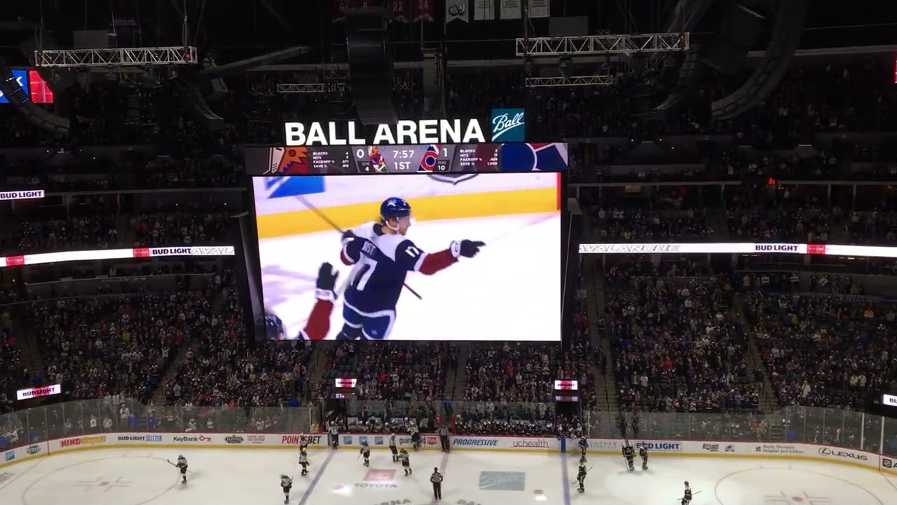 Colorado Avalanche Goal Horn Live! Vs Arizona Coyotes (Jan 14, 2022)