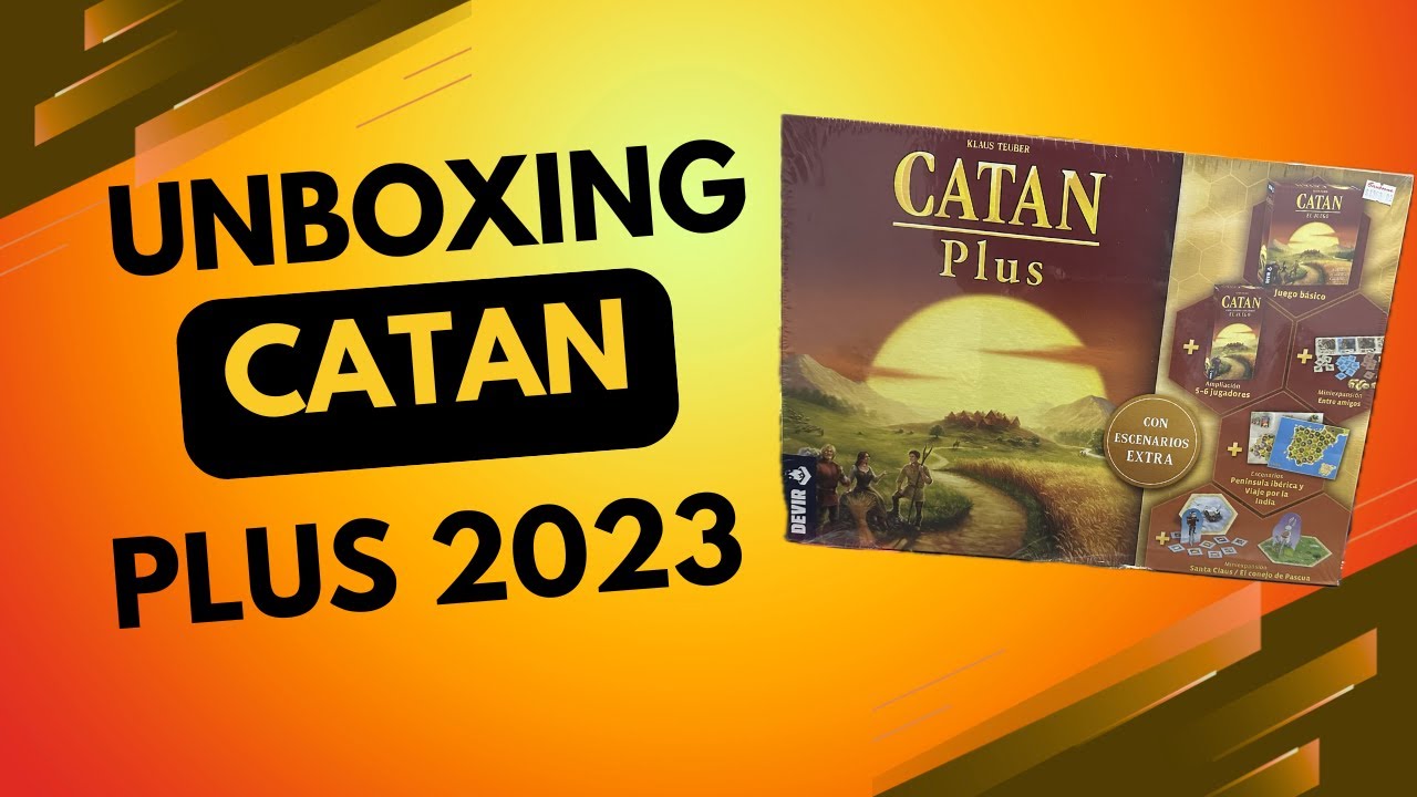 Catan Plus 2023 Unboxing. ¡Gran valor por tu dinero!