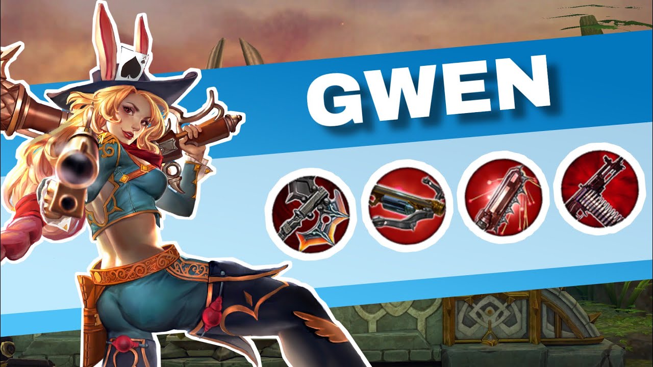 Vainglory WP Gwen Rumble Gameplay - Too Quick On Her Feet