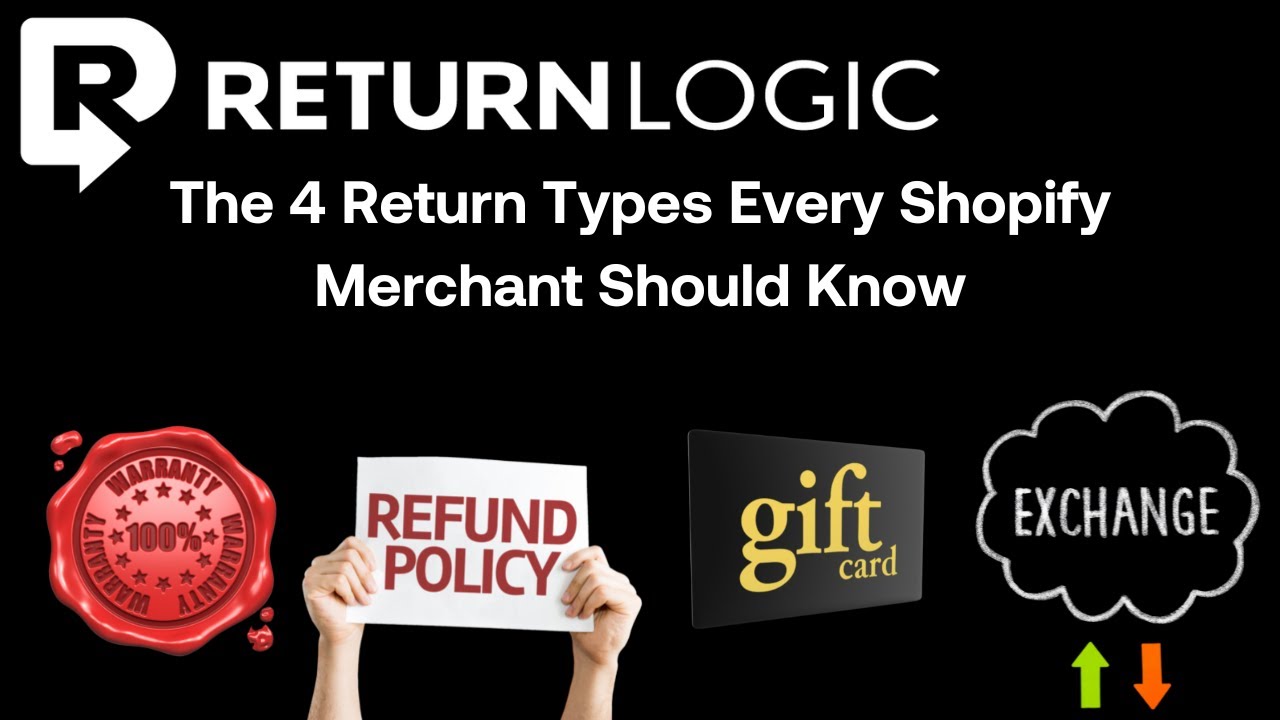 The 4 Return Types Every Shopify Merchant Should Know | Ecommerce Returns Management