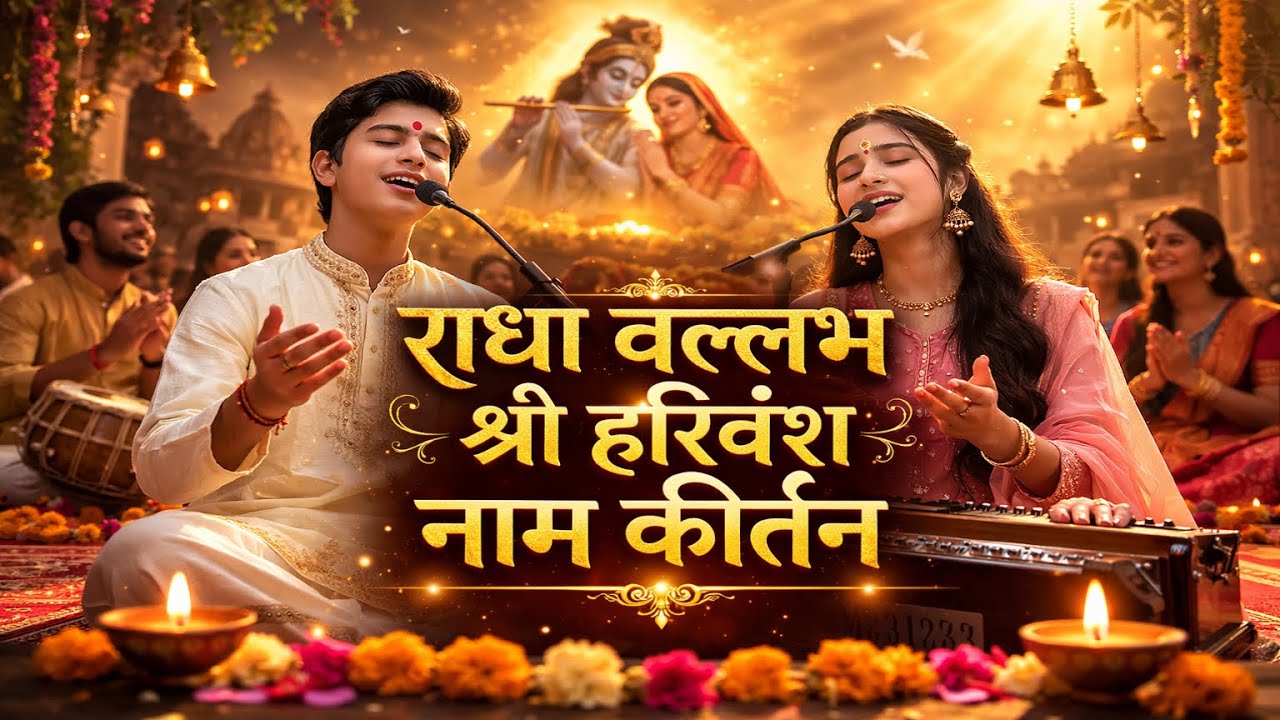 Radha Vallabh Shri Harivansh Naam KirtanDeep Soul Healing Radha Naam BhajanFeel 