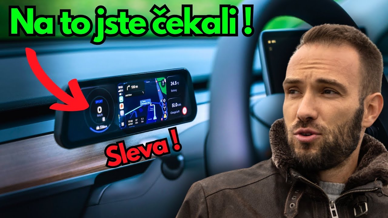 Největší revoluce pro Teslu od třetí strany! Enhanced S3XY Dash poprvé v ČR!