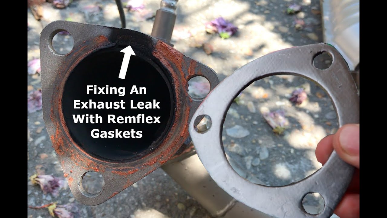 Fixing Exhaust Leaks With Remflex Gaskets - It Works!!