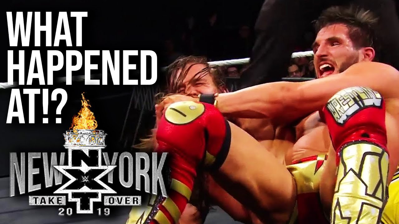 WHAT HAPPENED AT: WWE NXT TakeOver: New York