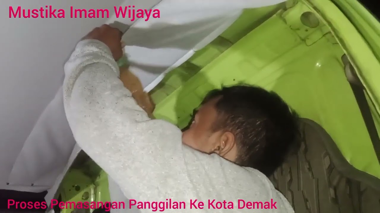 Pemasangan Plafon Truck Dutro