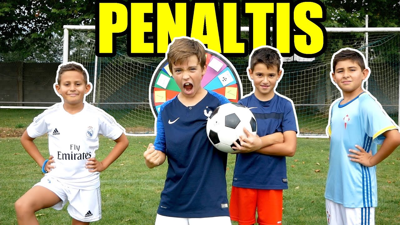 RETO DE PENALTIS CON MIS PRIMOS (LA RULETA DECIDE COMO)