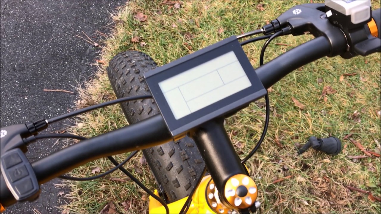 Sondors/eBike LCD Overview - Power Assist Modes explained