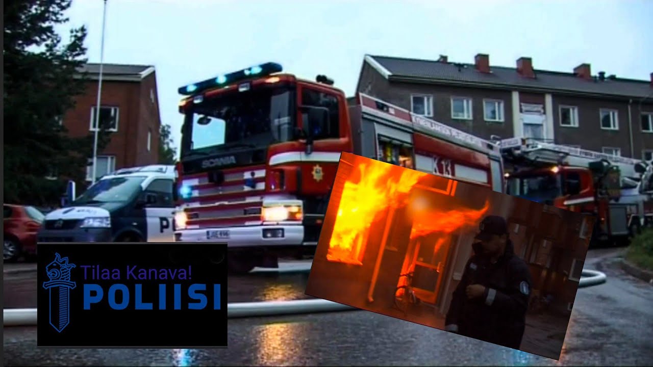 Kotka - uhkaava rakennuspalo!