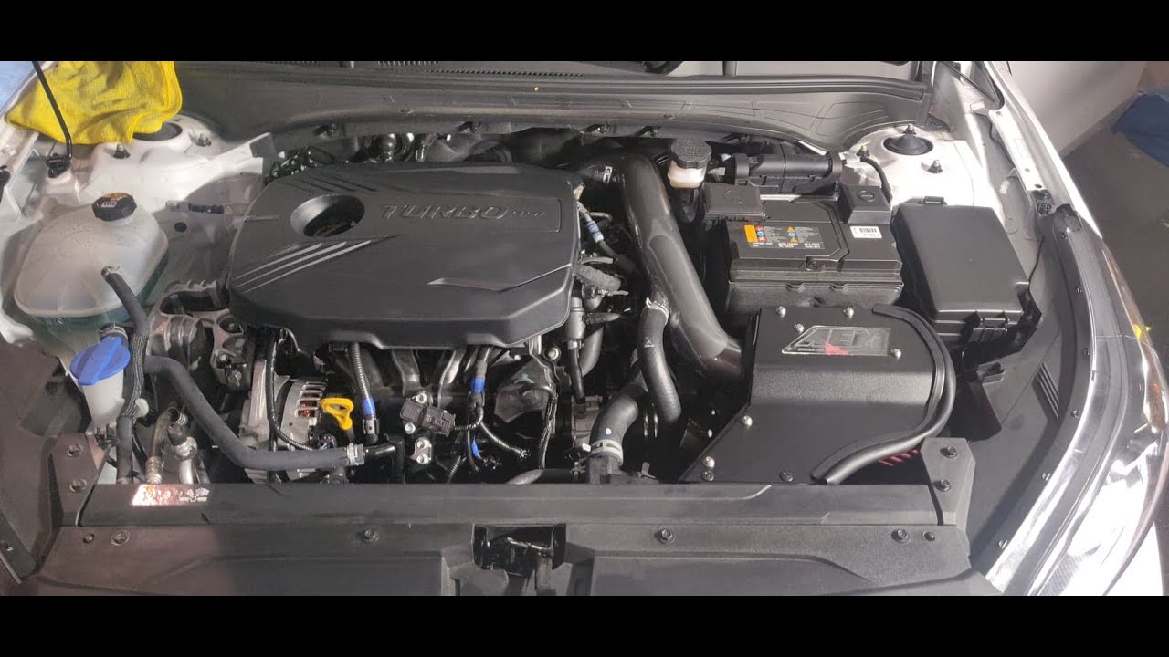 AEM Cold Air install on SPACE GHOST 2020 KIA Forte GT