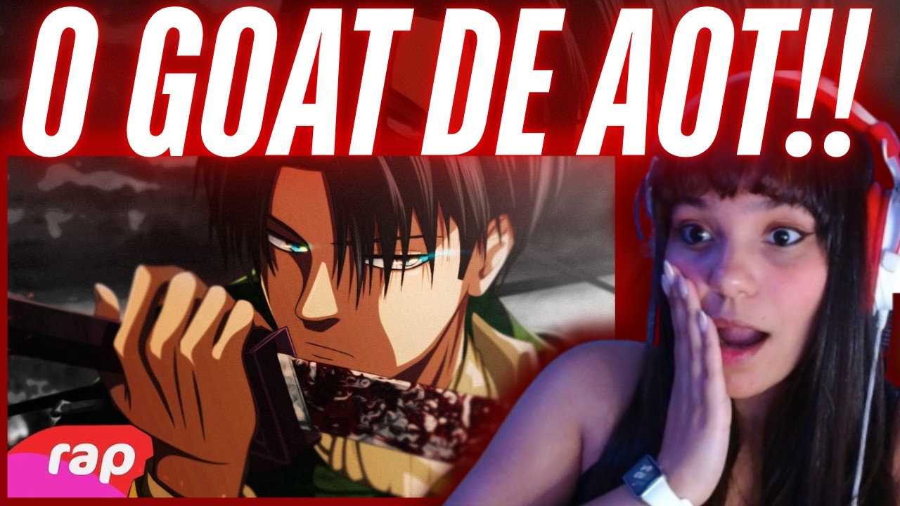 Rap do Capitão Levi (Attack on Titan) - 7MZ | Raphumi React