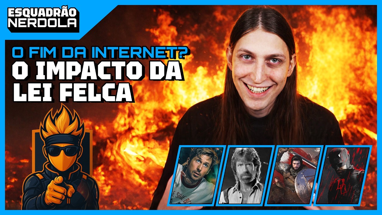 O PANDEMÔNIO DA LEI FELCA | ESQUADRÃO NERDOLA #113