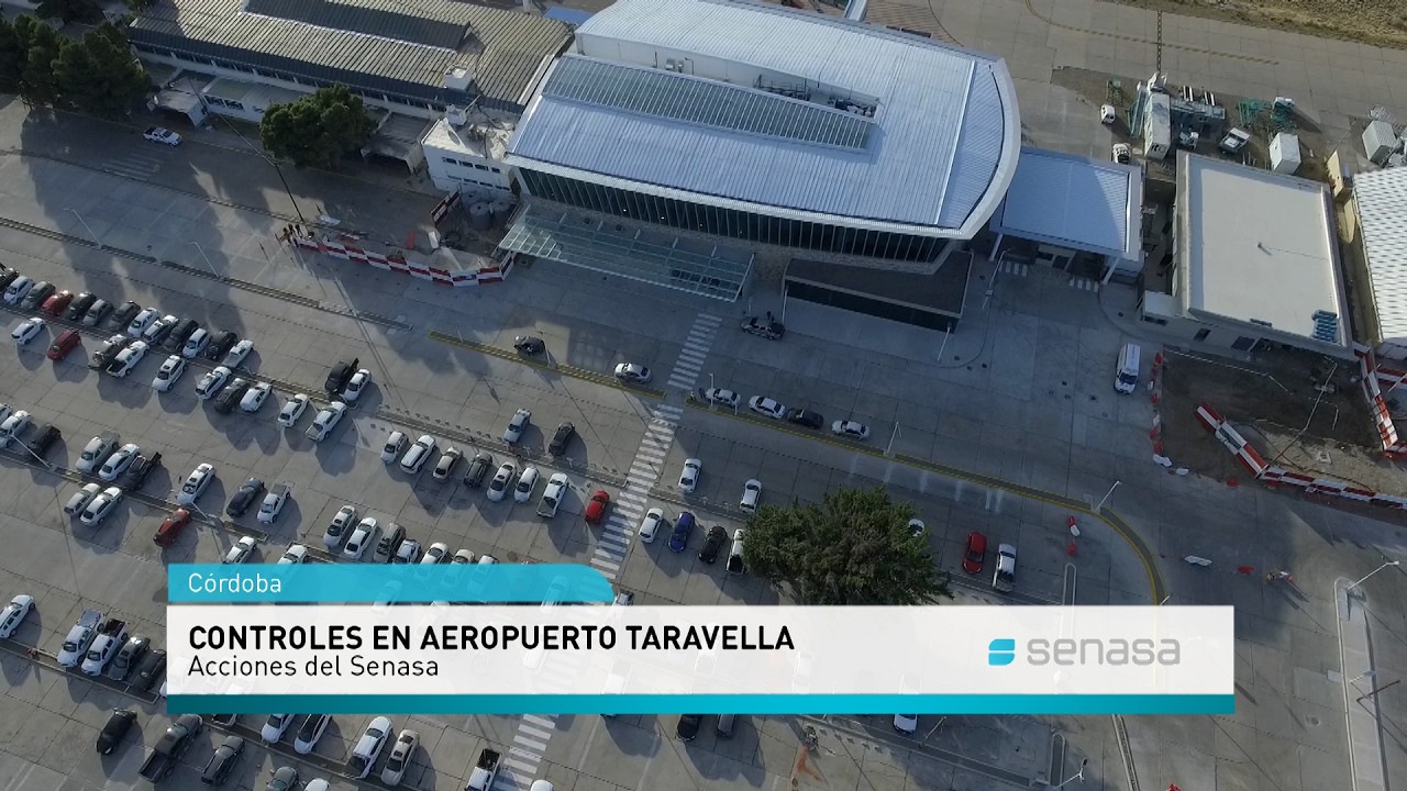 Córdoba: Acciones del Senasa en el Aeropuerto Internacional