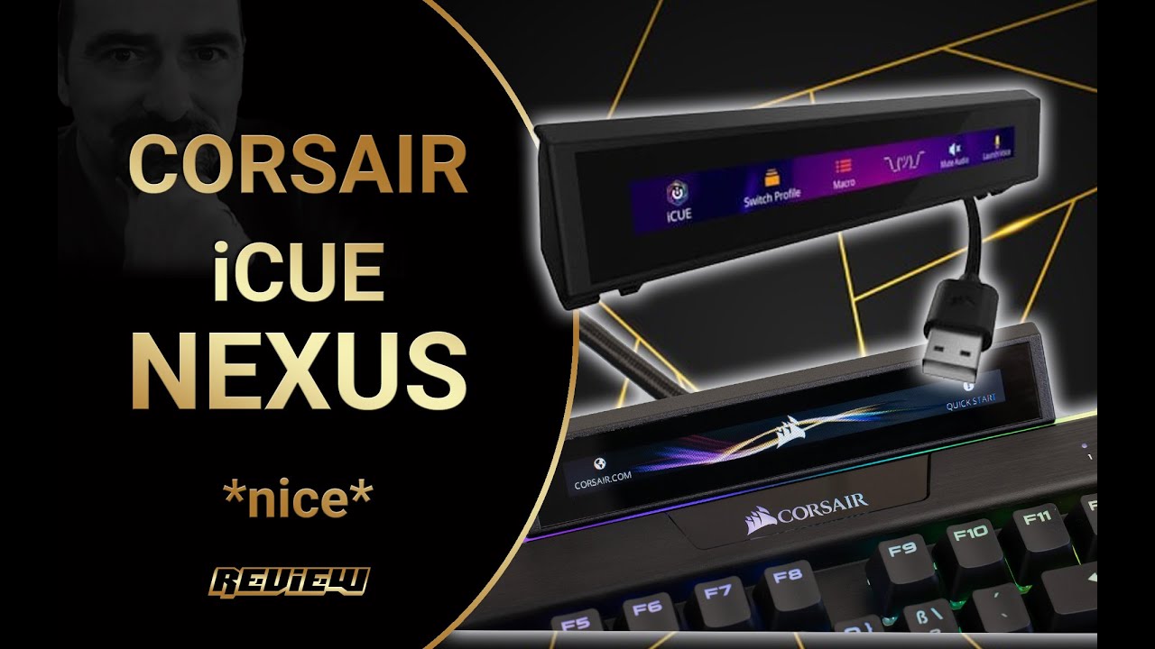 Corsair iCue NEXUS *kleines Tool mit großer Wirkung* |MBAVPS